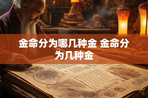 金命分为哪几种金 金命分为几种金