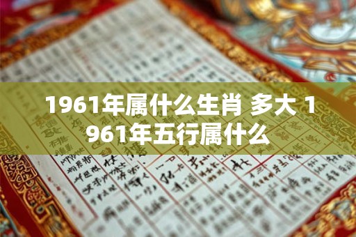 1961年属什么生肖 多大 1961年五行属什么 1961年属什么生肖 多大 1961年五行属什么