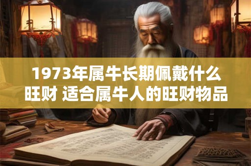 1973年属牛长期佩戴什么旺财 适合属牛人的旺财物品