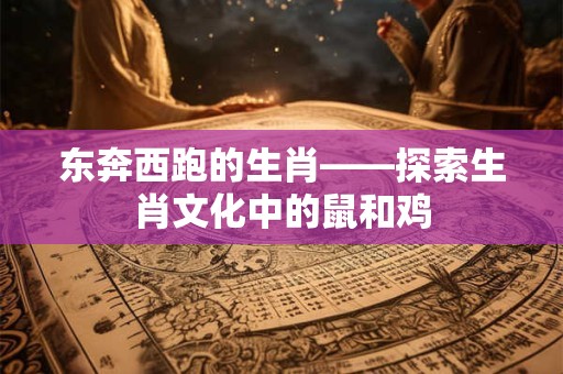 东奔西跑的生肖——探索生肖文化中的鼠和鸡
