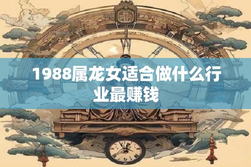 1988属龙女适合做什么行业最赚钱
