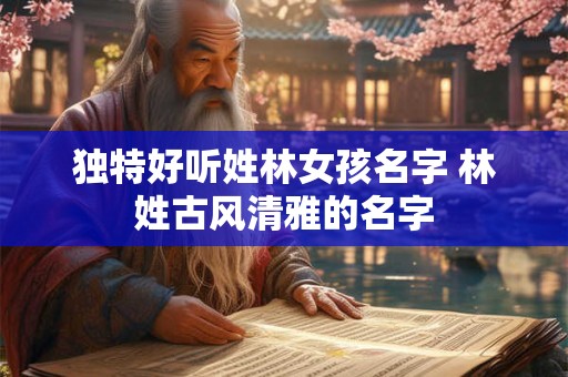 独特好听姓林女孩名字 林姓古风清雅的名字