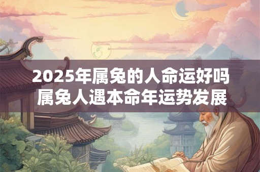 2025年属兔的人命运好吗 属兔人遇本命年运势发展 2025年属兔的人命运好吗 属兔人遇本命年运势发展