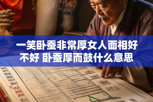 一笑卧蚕非常厚女人面相好不好 卧蚕厚而鼓什么意思