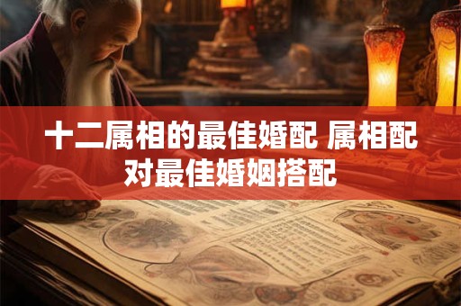 十二属相的最佳婚配 属相配对最佳婚姻搭配