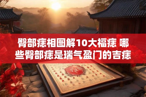 臀部痣相图解10大福痣 哪些臀部痣是瑞气盈门的吉痣