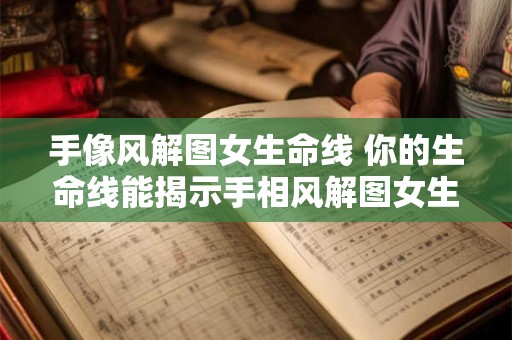手像风解图女生命线 你的生命线能揭示手相风解图女生的什么秘密