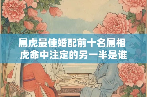 属虎最佳婚配前十名属相 虎命中注定的另一半是谁