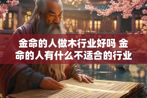 金命的人做木行业好吗 金命的人有什么不适合的行业