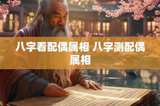 八字看配偶属相 八字测配偶属相