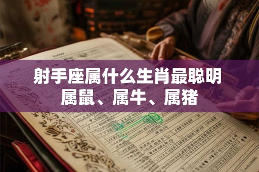 射手座属什么生肖最聪明 属鼠、属牛、属猪
