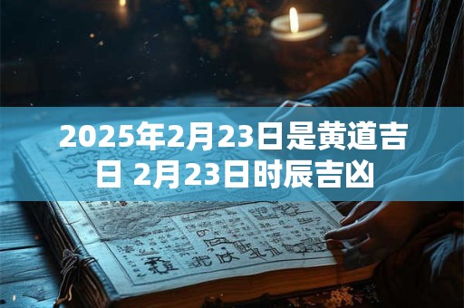 2025年2月23日是黄道吉日 2月23日时辰吉凶