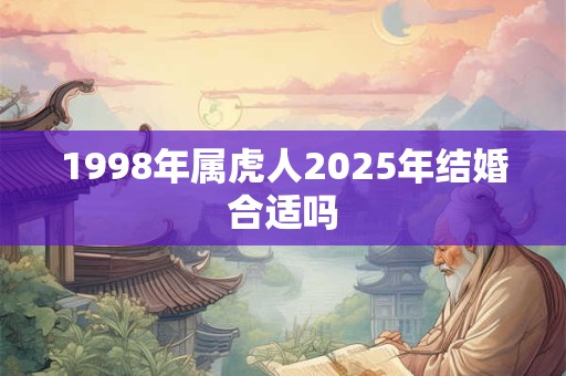 1998年属虎人2025年结婚合适吗
