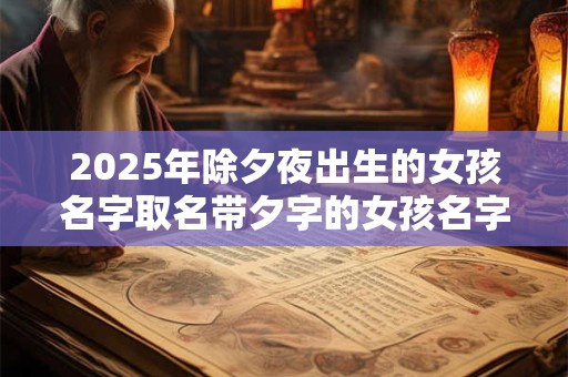2025年除夕夜出生的女孩名字取名带夕字的女孩名字