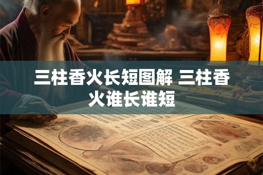 三柱香火长短图解 三柱香火谁长谁短