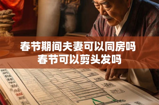 春节期间夫妻可以同房吗 春节可以剪头发吗