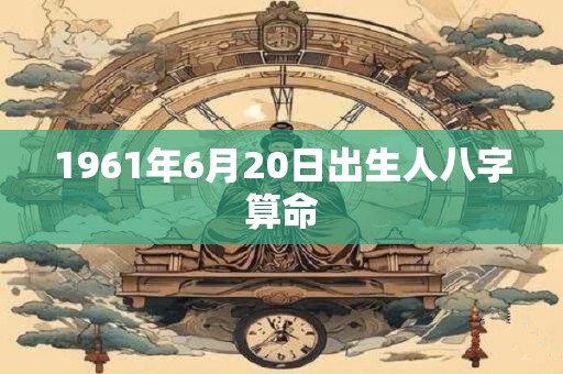 1961年6月20日出生人八字算命