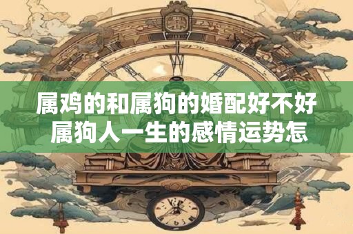 属鸡的和属狗的婚配好不好 属狗人一生的感情运势怎么样 属鸡的和属狗的婚配好不好 属狗人一生的感情运势怎么样