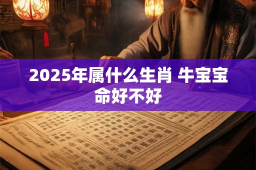 2025年属什么生肖 牛宝宝命好不好