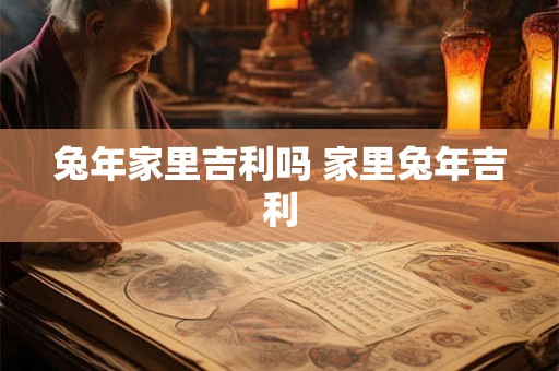 兔年家里吉利吗 家里兔年吉利