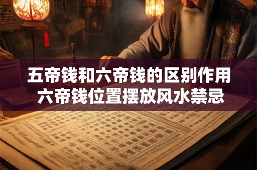 五帝钱和六帝钱的区别作用 六帝钱位置摆放风水禁忌