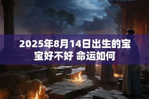 2025年8月14日出生的宝宝好不好 命运如何 2025年8月14日出生的宝宝好不好 命运如何