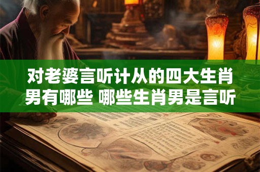 对老婆言听计从的四大生肖男有哪些 哪些生肖男是言听计从的好老公