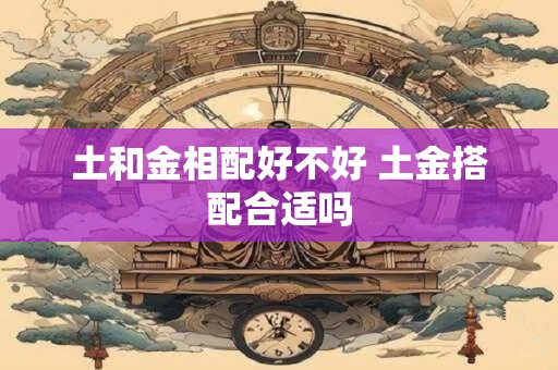 土和金相配好不好 土金搭配合适吗