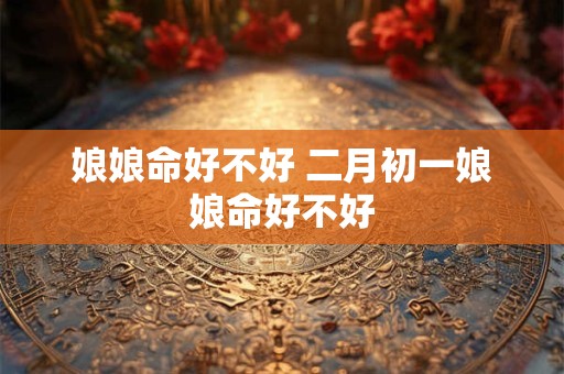娘娘命好不好 二月初一娘娘命好不好