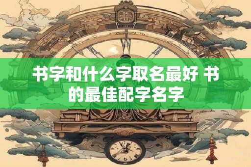 书字和什么字取名最好 书的最佳配字名字