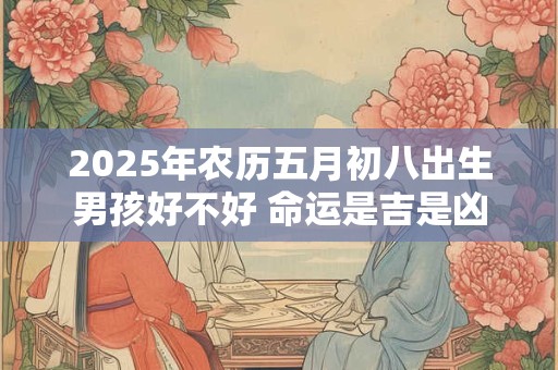 2025年农历五月初八出生男孩好不好 命运是吉是凶