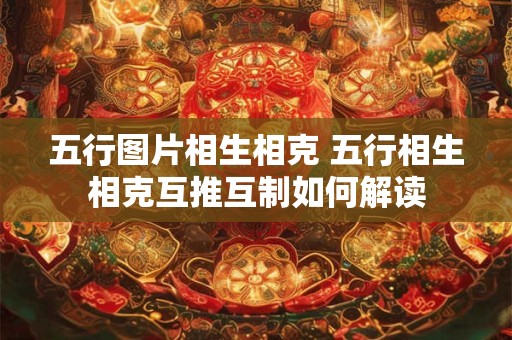 五行图片相生相克 五行相生相克互推互制如何解读