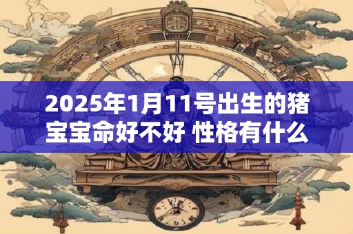 2025年1月11号出生的猪宝宝命好不好 性格有什么特点