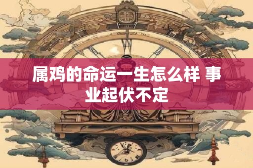 属鸡的命运一生怎么样 事业起伏不定