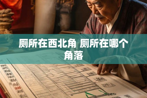 厕所在西北角 厕所在哪个角落