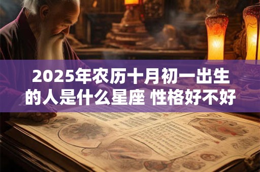 2025年农历十月初一出生的人是什么星座 性格好不好