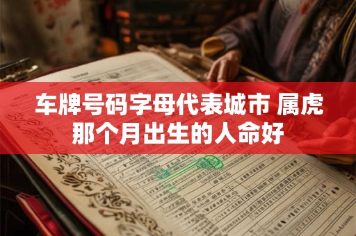 车牌号码字母代表城市 属虎那个月出生的人命好