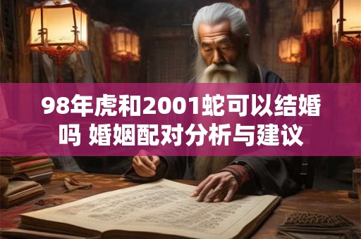 98年虎和2001蛇可以结婚吗 婚姻配对分析与建议