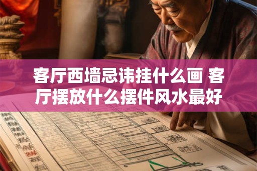 客厅西墙忌讳挂什么画 客厅摆放什么摆件风水最好