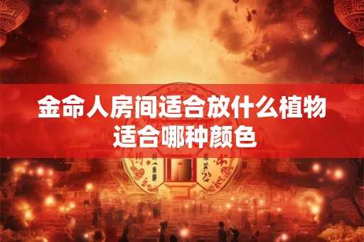 详细阅读:金命人房间适合放什么植物 适合哪种颜色 金命人房间适合放什么植物 适合哪种颜色