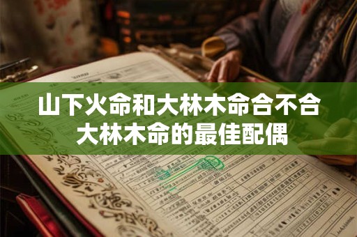 山下火命和大林木命合不合 大林木命的最佳配偶 山下火命和大林木命合不合 大林木命的最佳配偶