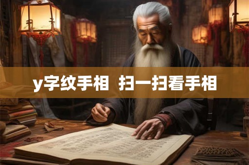 y字纹手相  扫一扫看手相