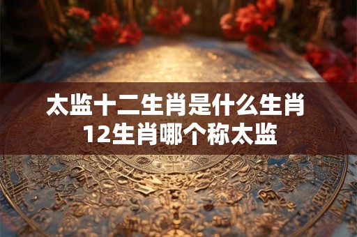 太监十二生肖是什么生肖 12生肖哪个称太监