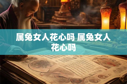 属兔女人花心吗 属兔女人花心吗