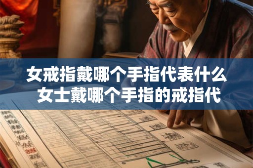 女戒指戴哪个手指代表什么 女士戴哪个手指的戒指代表什么
