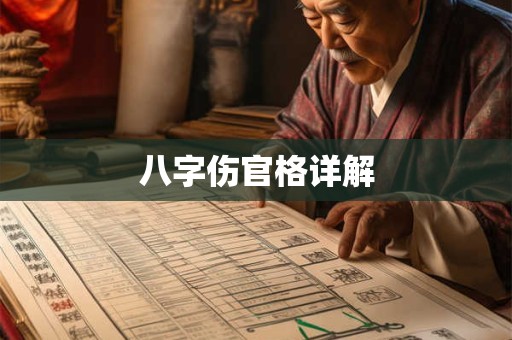八字伤官格详解