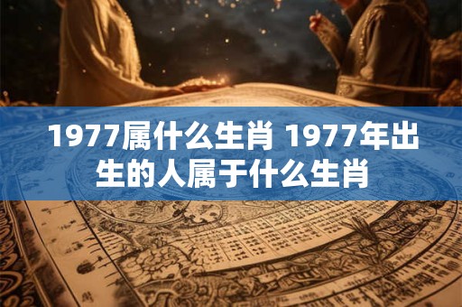 1977属什么生肖 1977年出生的人属于什么生肖