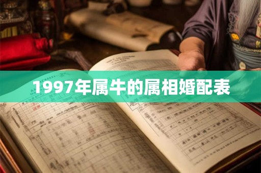 1997年属牛的属相婚配表