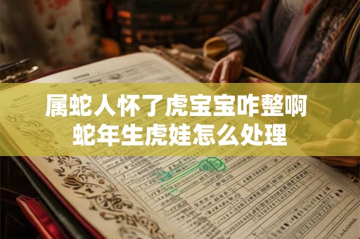 属蛇人怀了虎宝宝咋整啊 蛇年生虎娃怎么处理
