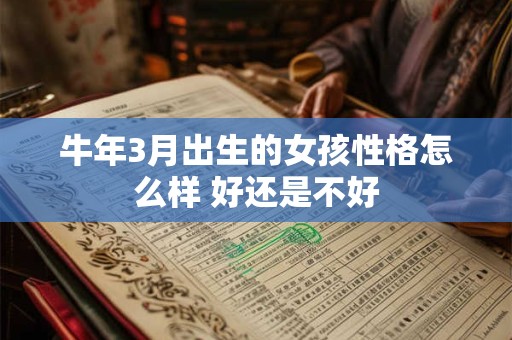 牛年3月出生的女孩性格怎么样 好还是不好